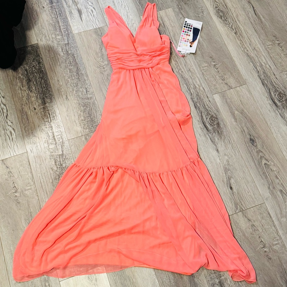 Morilee by Madeline Gardner Formal Gown – Style 21728 – Cantaloupe – NWT
